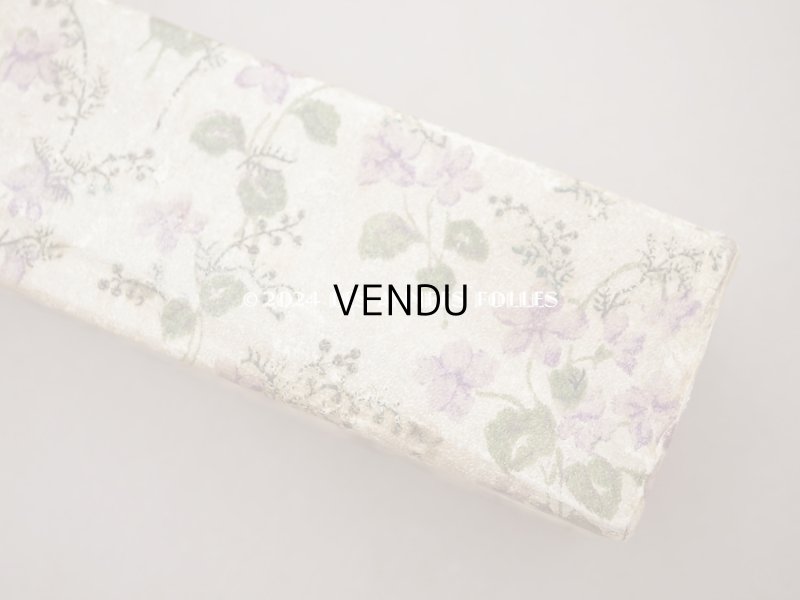 画像5: 1900年頃 アンティーク 菫 ファンのボックス