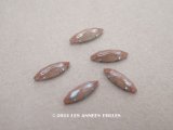 アンティーク サフィレットのビーズ カット入り マーキス型 14×4mm ピース売り 