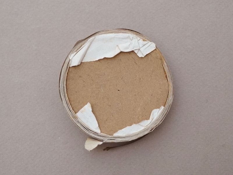 画像7: アンティーク シルク製 グログランリボン コーヒーブラウン 7mm幅  Pon 3124 N 1