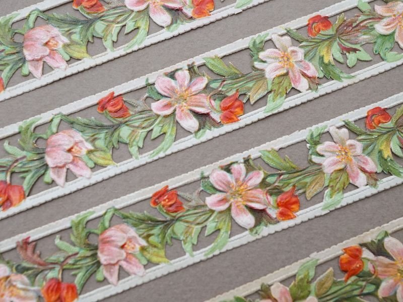 画像4: アンティーク *蚤の市セット* ダイカットクロモのセット ブラック