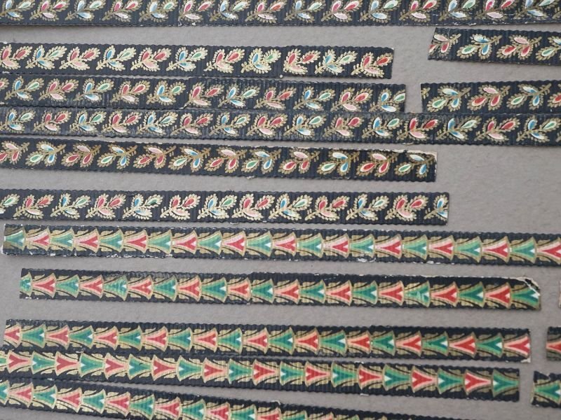 画像4: アンティーク *蚤の市セット* ダイカットクロモのセット ブラック