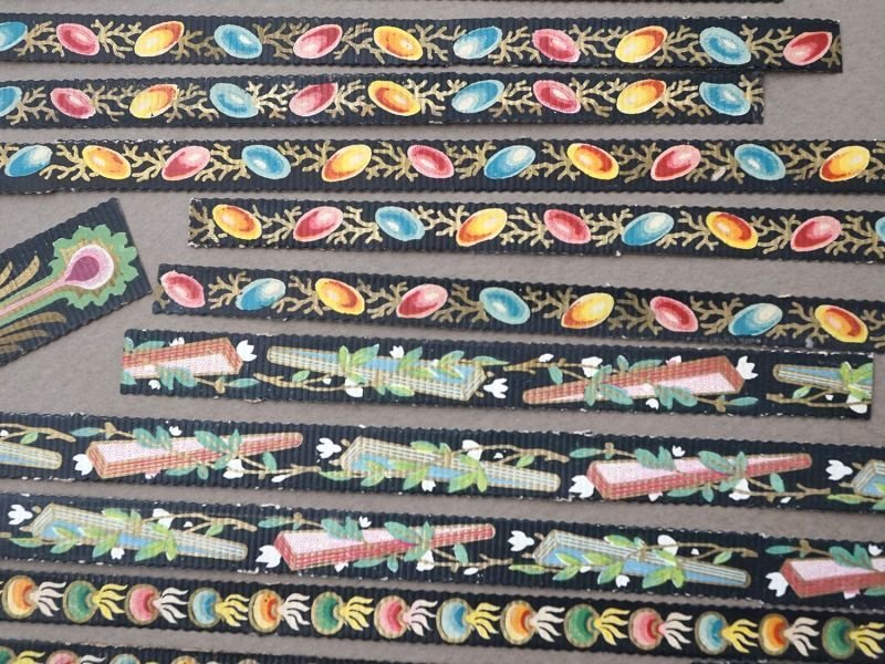 画像5: アンティーク *蚤の市セット* ダイカットクロモのセット ブラック