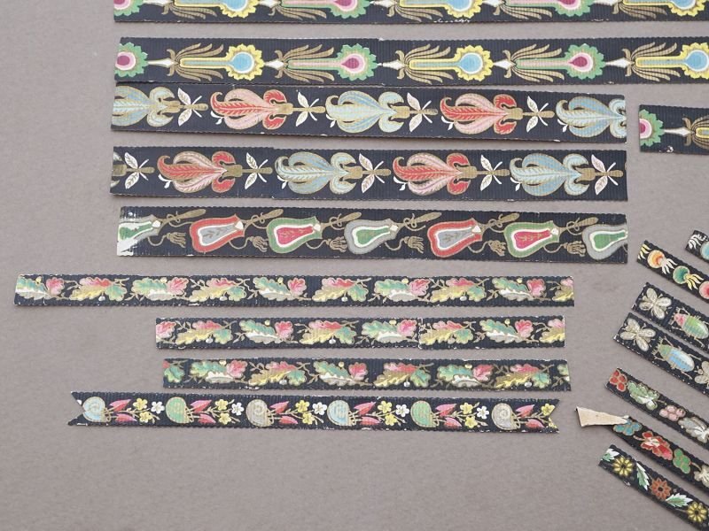 画像3: アンティーク *蚤の市セット* ダイカットクロモのセット ブラック