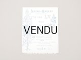 アンティーク モノグラムの図案帳 ALBUMS DE MARQUES COTONS L.V. OUVRAGES DE DAMES SERIE F N 156
