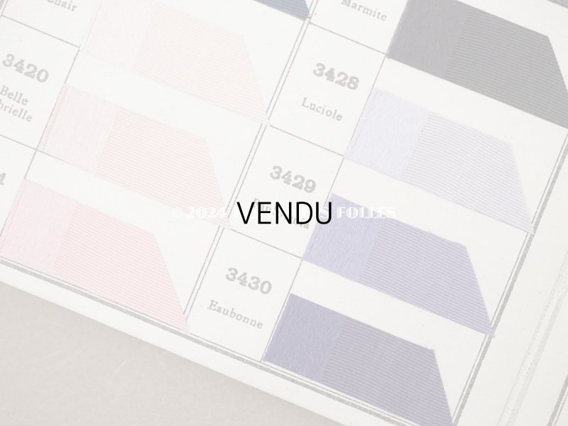 画像8: 1917年 アンティーク  シルク生地のサンプラー  