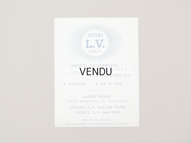 画像9: アンティーク モノグラムの図案帳 ALBUMS DE MARQUES COTONS L.V. OUVRAGES DE DAMES SERIE F N 156