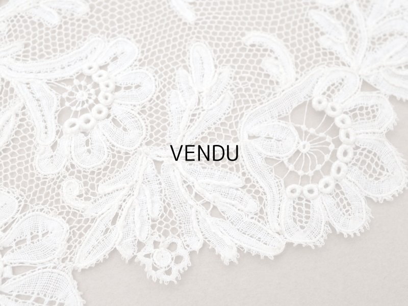 画像7: アンティーク 幅広 ニードルレース＆ボビンレースのボーダー 131cm 18.9cm幅