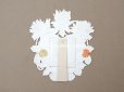 画像4: 1900年頃 アンティーク 立体クロモ  薔薇のハート (4)