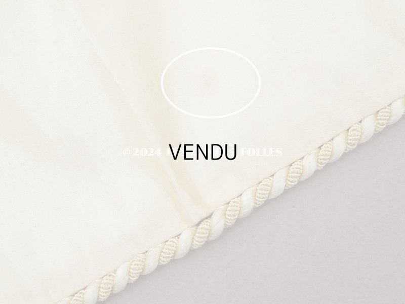 画像8: 【セール対象外】1900年頃 アンティーク 【 ショコラ・フランソワ・ マルキ 】のお菓子袋  シルク製 - CHOCOLAT FRANCOIS MARQUIS PARIS -