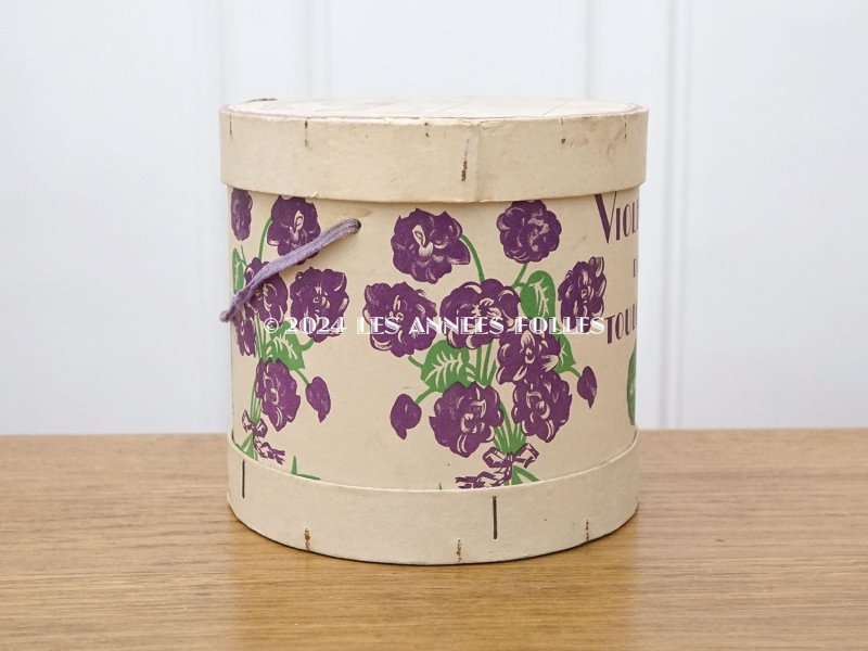 画像5: アンティーク 菫の郵送用ボックス 紙箱 VIOLETTES DE TOULOUSE 