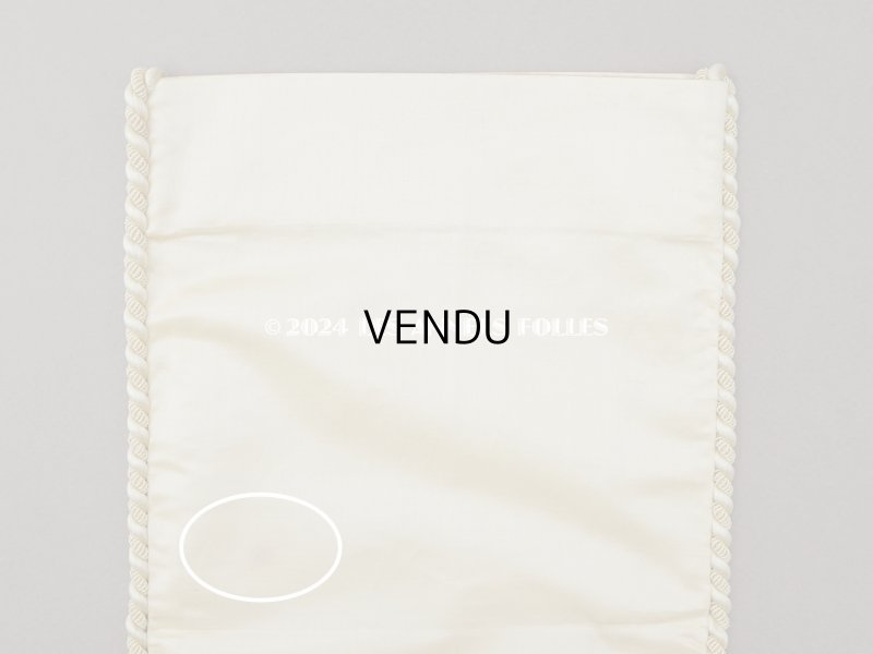 画像3: 【セール対象外】1900年頃 アンティーク 【 ショコラ・フランソワ・ マルキ 】のお菓子袋  シルク製 - CHOCOLAT FRANCOIS MARQUIS PARIS -