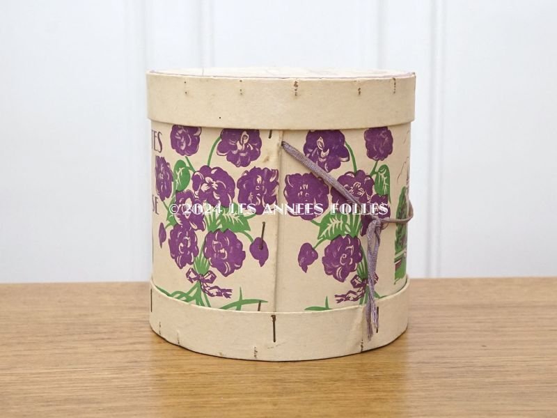 画像6: アンティーク 菫の郵送用ボックス 紙箱 VIOLETTES DE TOULOUSE 