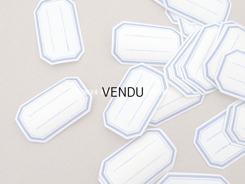 画像2: アンティーク メルスリーの小さなラベル 箱入り 約100~120枚セット