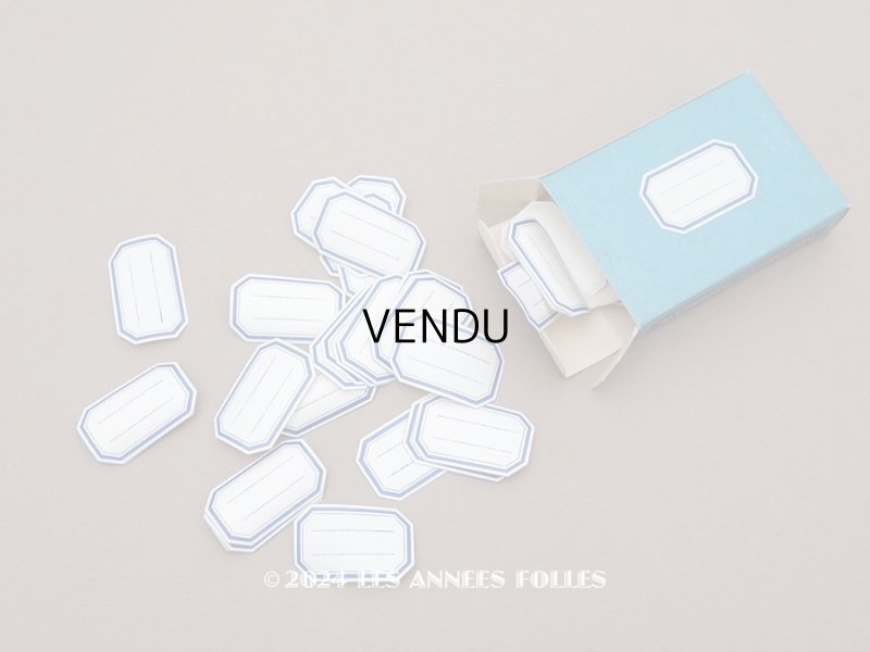 画像1: アンティーク メルスリーの小さなラベル 箱入り 約100~120枚セット