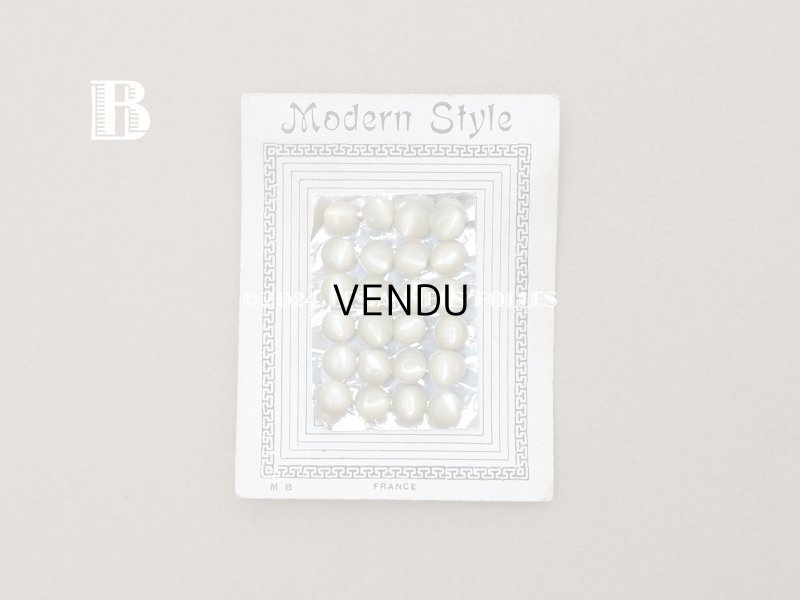 画像6: アンティーク マザーオブパール製 極小 ボタン 5mm 24ピース シェルボタン 枯草色（淡いカーキ)