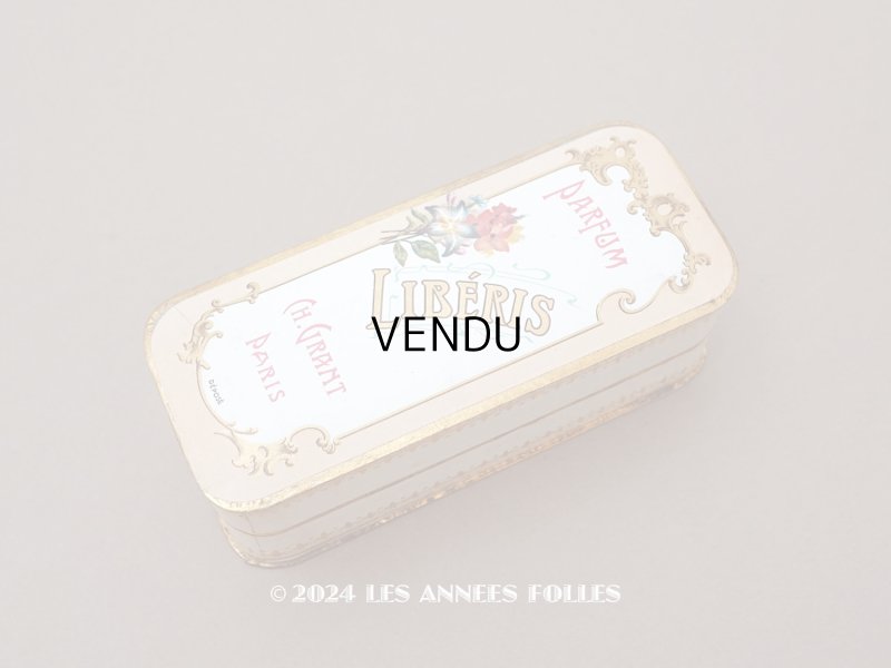 画像1: アンティーク パフュームボックス PARFUM LIBERIS - CH.GRANT PARIS -