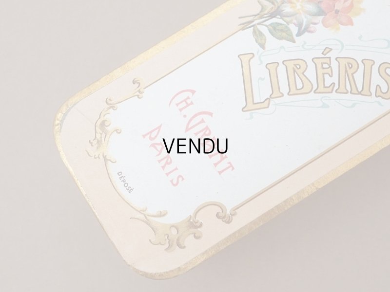 画像4: アンティーク パフュームボックス PARFUM LIBERIS - CH.GRANT PARIS -