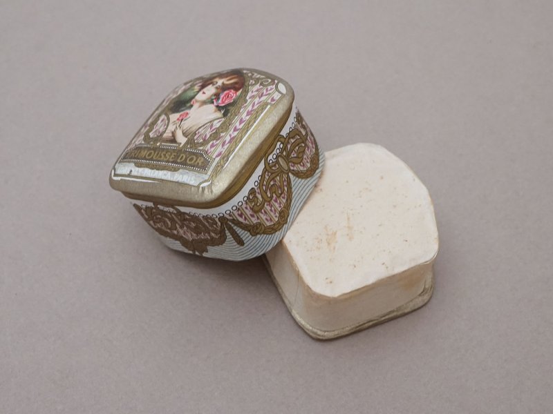 画像6: アンティーク パウダーボックス  FRIMOUSSE D'OR - LORENZY-PALANCA PARIS -