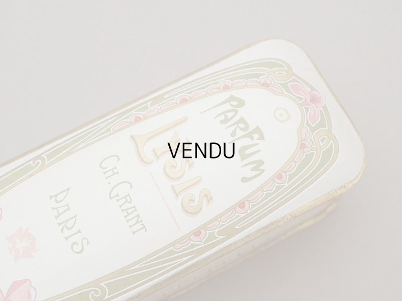 画像2: アンティーク パフュームボックス PARFUM LYSIS - CH.GRANT PARIS -