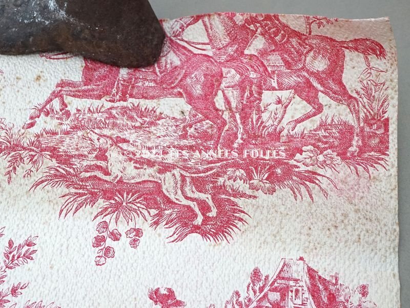 画像9: アンティーク 壁紙 トワルドジュイ 200×46cm