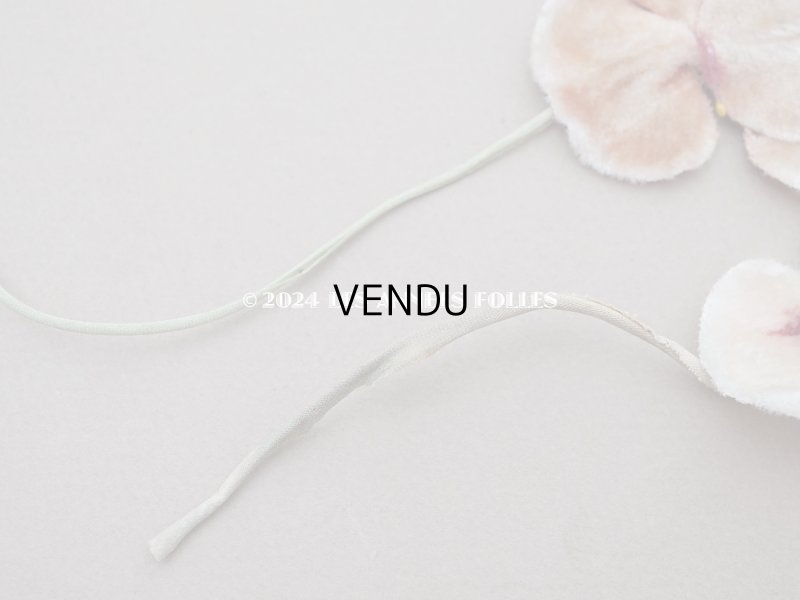 画像4: 【セール対象外】1900年頃 アンティーク パンジーの布花 ピンク