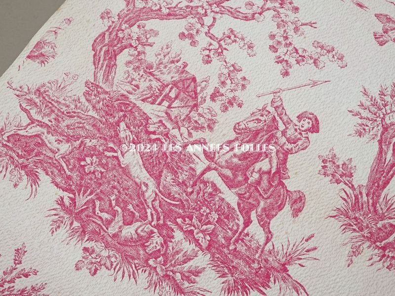 画像2: アンティーク 壁紙 トワルドジュイ 10m 幅57cm