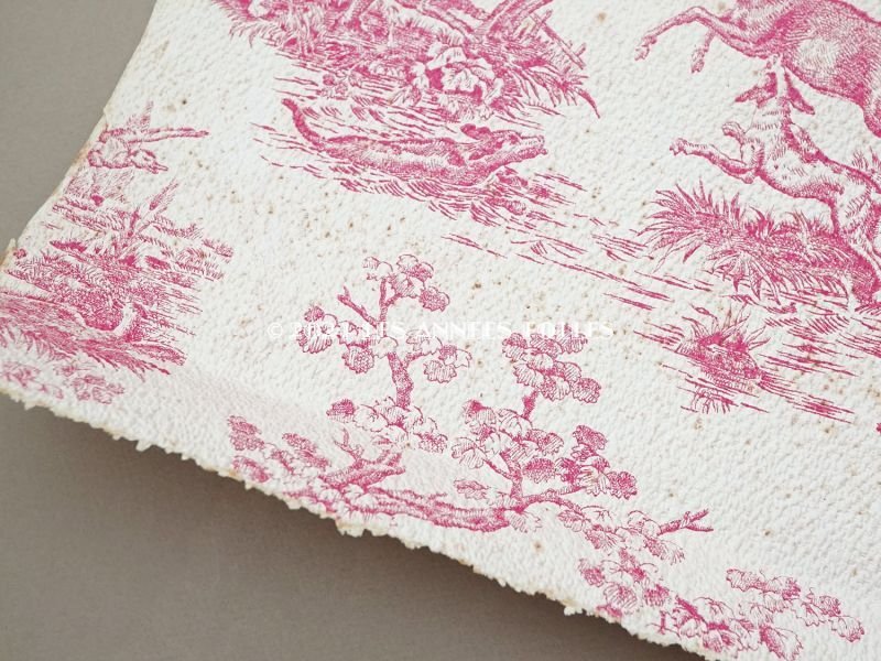 画像6: アンティーク 壁紙 トワルドジュイ 10m 幅57cm