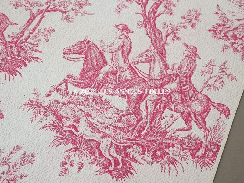 画像5: アンティーク 壁紙 トワルドジュイ 10m 幅57cm