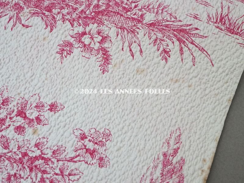 画像7: アンティーク 壁紙 トワルドジュイ 10m 幅57cm