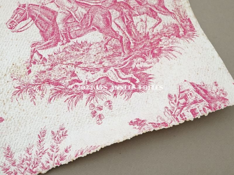 画像11: アンティーク 壁紙 トワルドジュイ 10m 幅57cm
