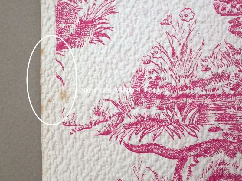 画像10: アンティーク 壁紙 トワルドジュイ 10m 幅57cm