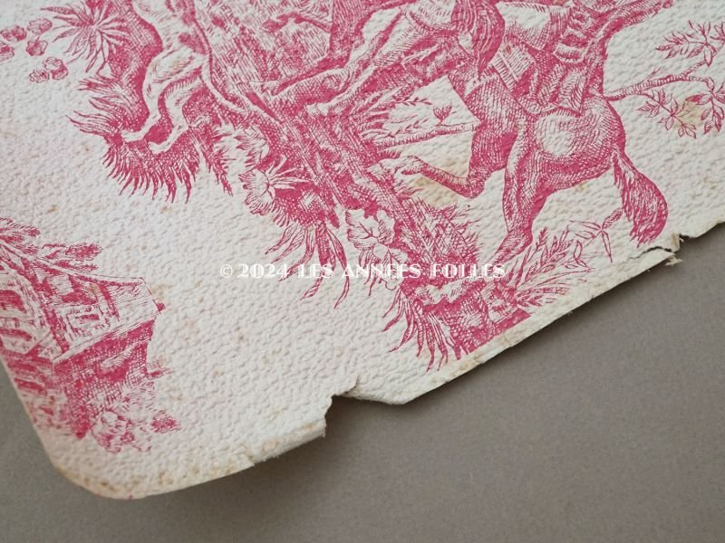 画像6: アンティーク 壁紙 トワルドジュイ 10m 幅57cm