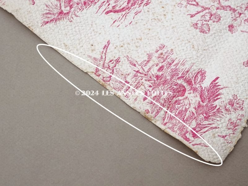 画像7: アンティーク 壁紙 トワルドジュイ 10m 幅57cm