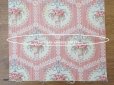画像13: 【セール対象外】アンティーク  ローズパニエ柄 ファブリック 2点セット 81×49〜54cm & 35×60〜63cm