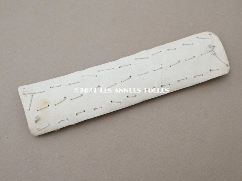 画像6: 1850年頃 アンティーク くるみボタン オフホワイト 10mm 6ピースのセット