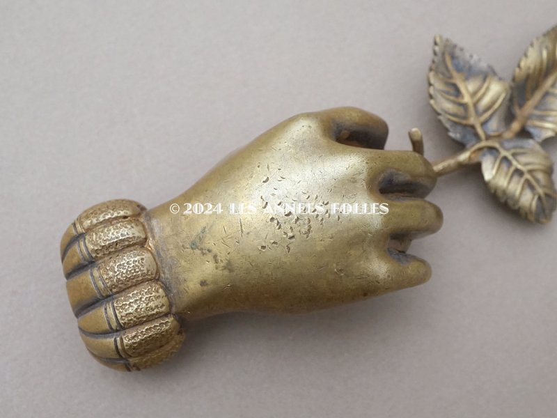 画像4: アンティーク ハンドモチーフのペーパーウェイト