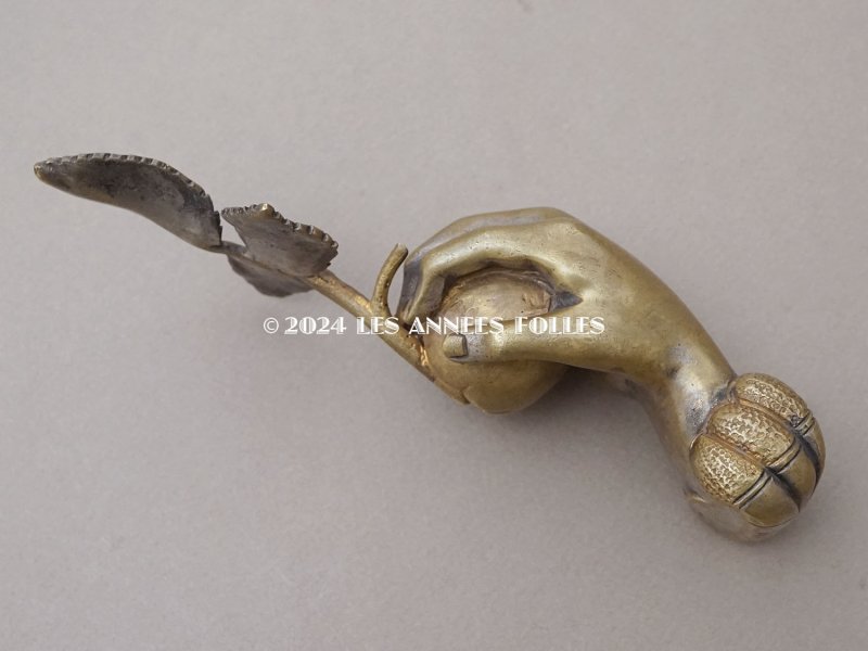 画像8: アンティーク ハンドモチーフのペーパーウェイト