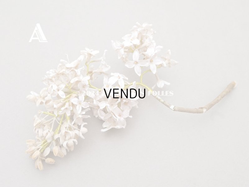 画像2: アンティーク ライラックの布花 パウダーピンク