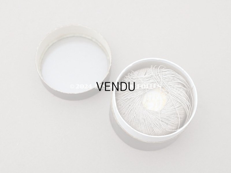 画像6: アンティーク プランタン百貨店  硝子の蓋の糸箱 スレッドケース - AU PRINTEMPS -