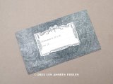 アンティーク 封筒 処方箋入れ リボンと薔薇のガーランド GARDE ORDONNANCES