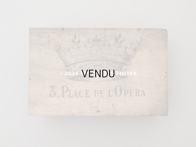 画像3: アンティーク ショコラティエ LOUIS MARQUISの木箱 - MAISON LOUIS MARQUIS -