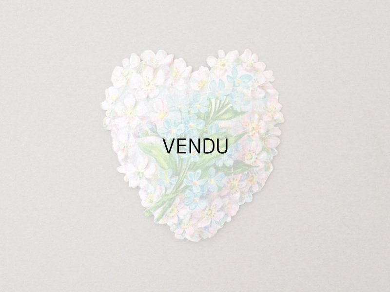 画像6: 1900年頃 アンティーク ダイカットクロモ 7点のセット