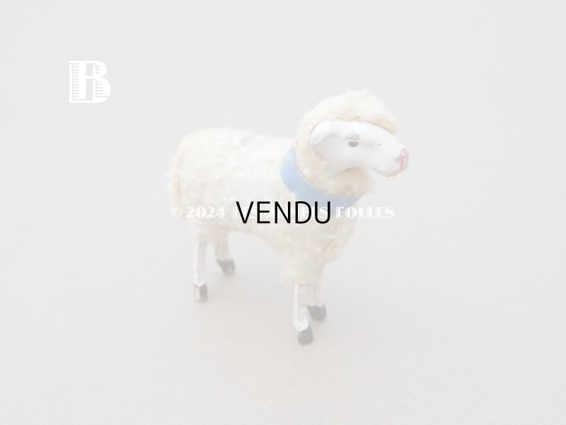 画像7: アンティーク クレッシュの羊 クリスマス