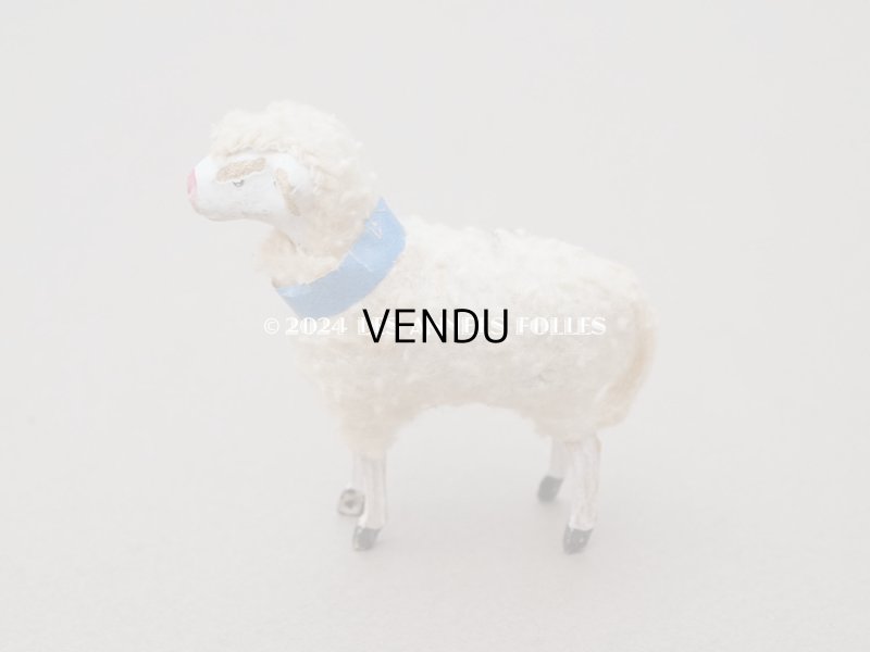 画像9: アンティーク クレッシュの羊 クリスマス