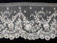 画像6: 18世紀末~19世紀初頭 アンティーク  アランソンレース 0.8m 12.4cm幅 ミュージアムピース