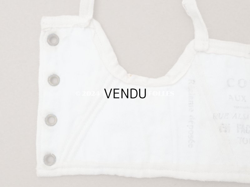 画像8: アンティーク ドール用 小さなコルセット CORSET AUX SULTANES