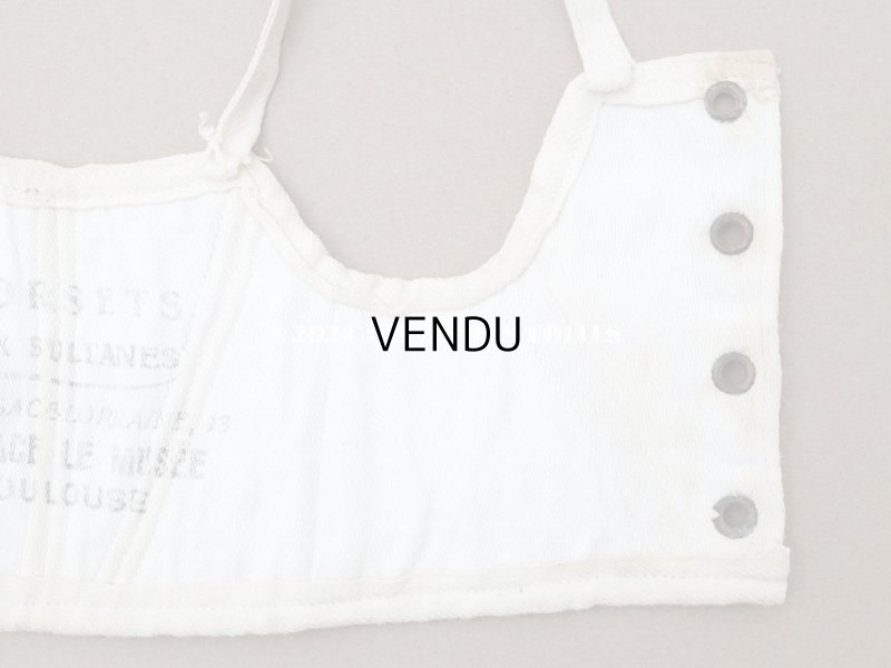 画像9: アンティーク ドール用 小さなコルセット CORSET AUX SULTANES