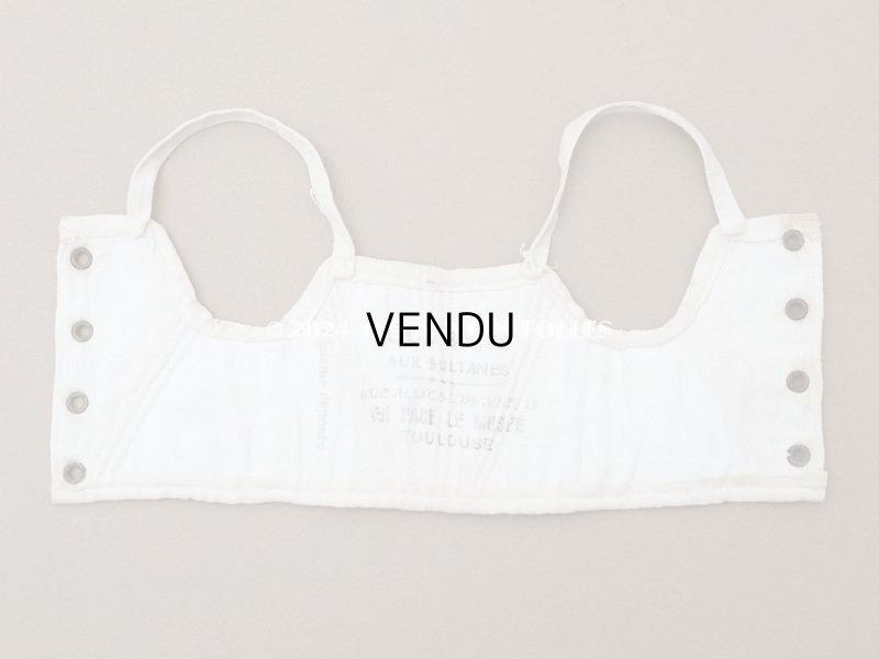 画像6: アンティーク ドール用 小さなコルセット CORSET AUX SULTANES