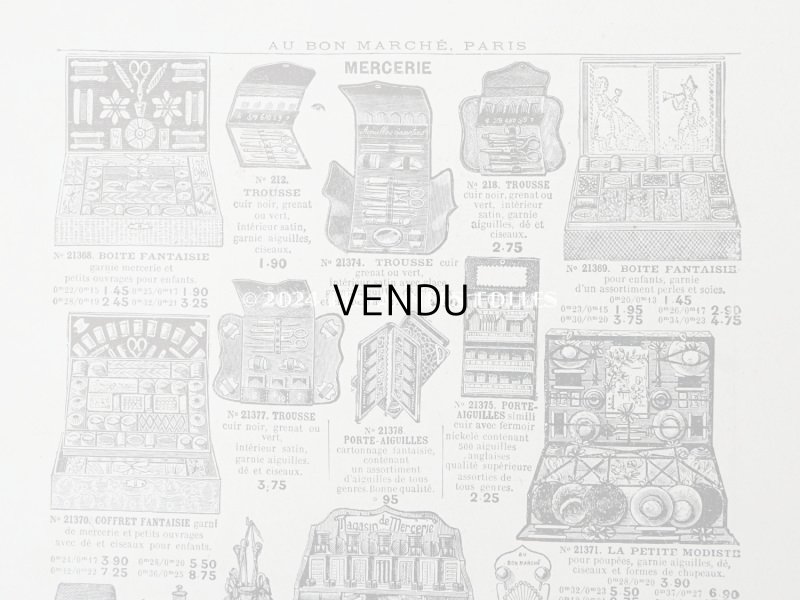 画像14: アンティーク ボンマルシェ ドールのカタログ 玩具 ETRENNES-JOUETS - AU BON MARCHE -