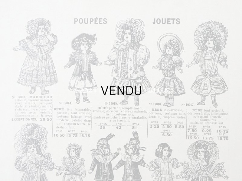 画像6: アンティーク ボンマルシェ ドールのカタログ 玩具 ETRENNES-JOUETS - AU BON MARCHE -